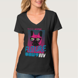 80-talets 90-tal Aesthetic Vaporwave Futurism Otak T Shirt