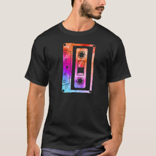 80-talets 90-tal Mixtape Cassette Tape Music Retro T Shirt