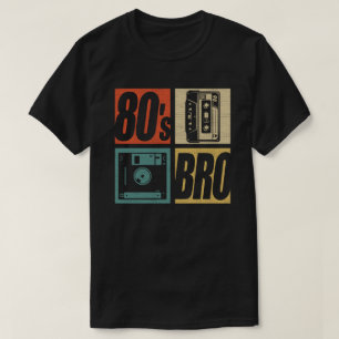 80-talets Bro 1980-tal Mode 80-Temapartyet T Shirt