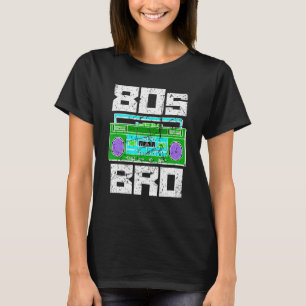 80-talets Bro 1980's Party 80's Brother Cassette P T Shirt