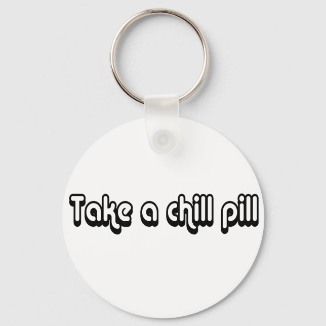 80-talets fångstfas tar ett kyllpil på en nyckelke nyckelring (Framsida)