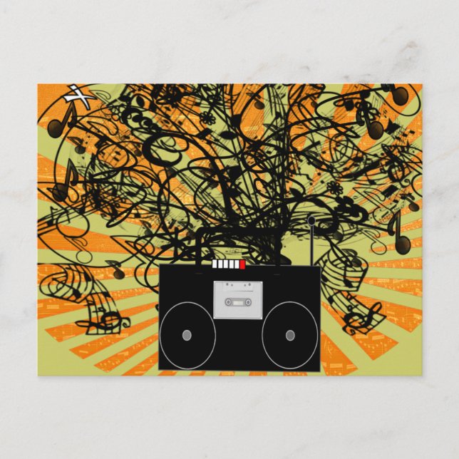 80-talets gåvor vykort (Framsida)