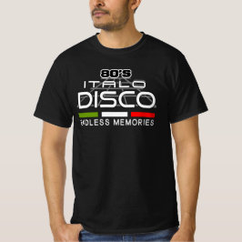 80-talets italienoändliga minnen t shirt