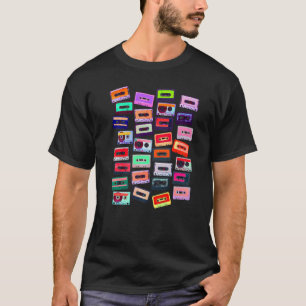 80-talets kassettbandssimulator Dj T Shirt