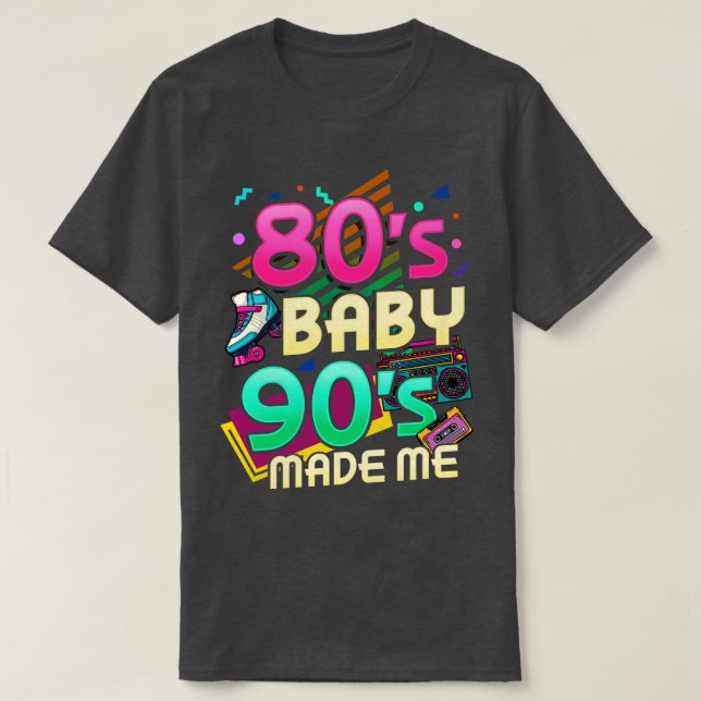80-talets nittioårsjubileum Nittonårsjubileum Part T Shirt (Design framsida)