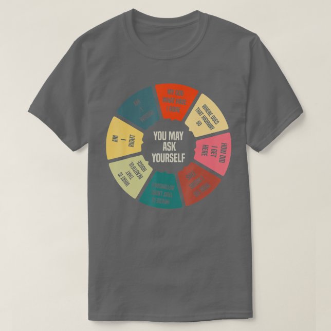 80-talets Paj-diagram för musikåtercirkulation - d T Shirt (Design framsida)