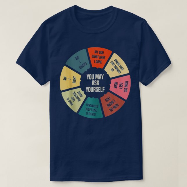 80-talets Paj-diagram för musikåtercirkulation - d T Shirt (Design framsida)