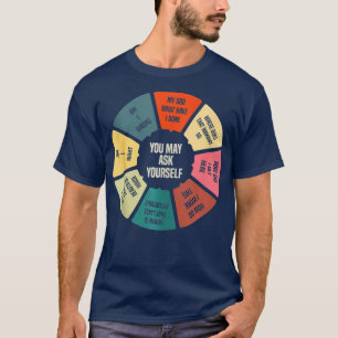 80-talets Paj-diagram för musikåtercirkulation - d T Shirt