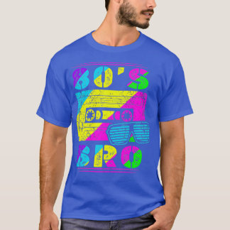 80-talets Retro Tape Bro Party 80 s DJ Party Goer T Shirt