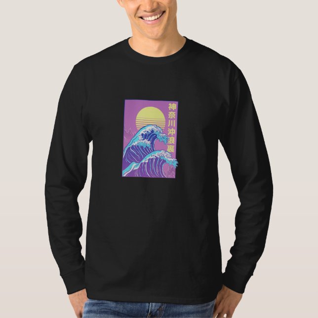 80-talets Retro-Underbar Wave-japansk Vaporwave-ka T Shirt (Framsida)