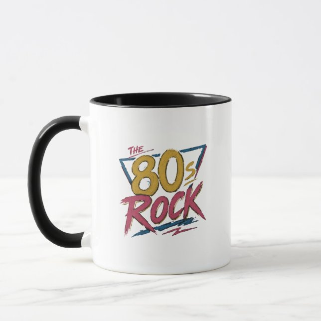 80-talets Rock - retro Mugg (Vänster)
