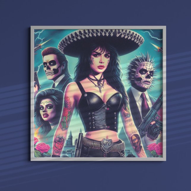 80-talets skräckflicka poster (Skapare uppladdad)