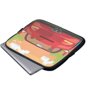 80-talets sportbil laptop fodral