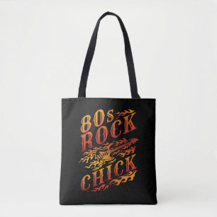80-talets Sten Chick Music Älskare Women Tygkasse