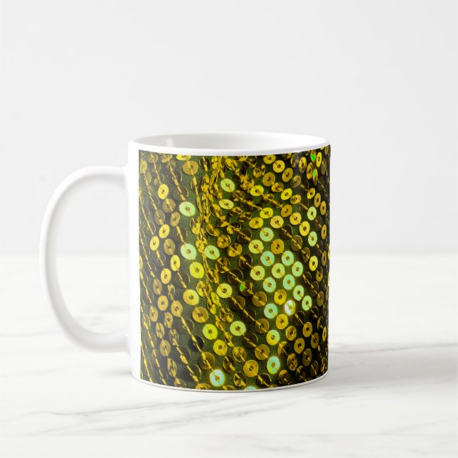 80-talets stil-sekventiell textilstängning. kaffemugg (Vänster)