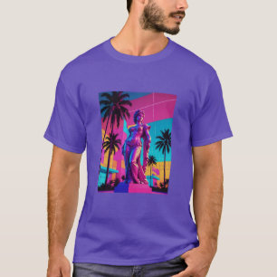 80-talets Vaporwave Venus Vibes Tee