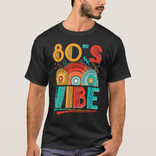80-talets Vibe CD 80s Music 1980s Generation Retro T Shirt