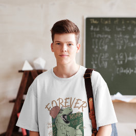 80-talets Vintage Dino Friend Bossica T-shirt
