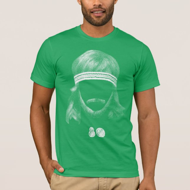 80-talfrisyr tee shirt (Framsida)