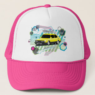 80-talgrungeSaab 900 SPG hatt Truckerkeps