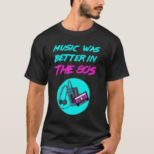 80-talmusikkassetten tejpar den Retro T Shirt
