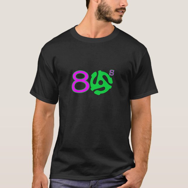 80-talmusikskjorta tee shirt (Framsida)