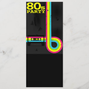 80-talparty inbjudningar