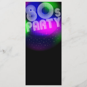 80-talparty inbjudningar