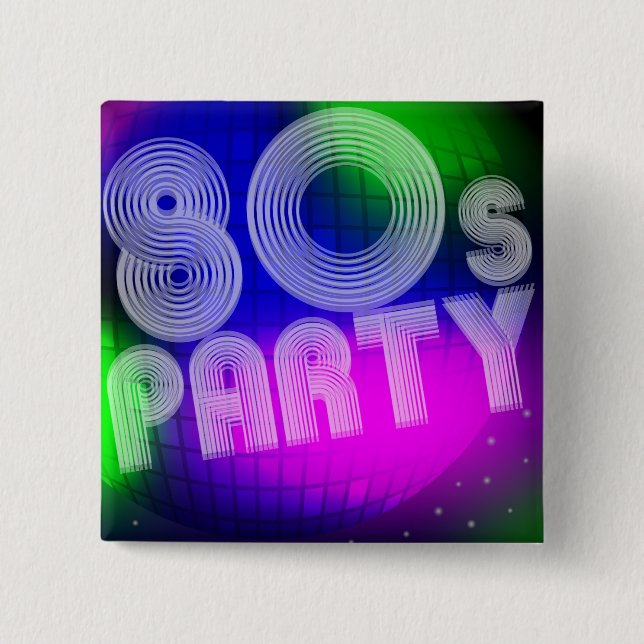 80-talparty knapp (Framsida)