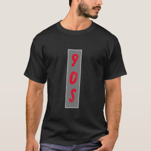 80-tals 90-tals konst t-shirt