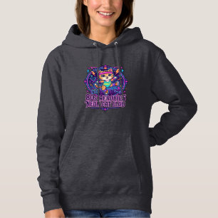 80-tals Aerobics Neon Katt Rolig Kattälskare Desig T Shirt