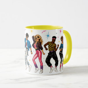 80-tals Dansfestmugg Mugg