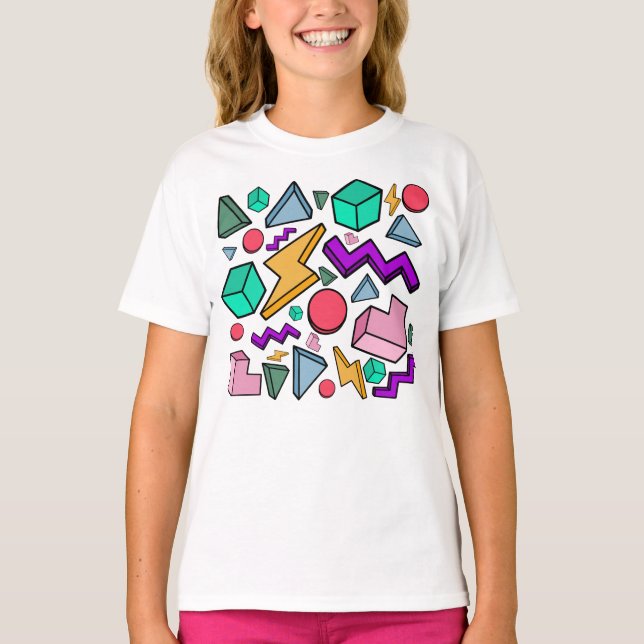 80-tals estetik vintage retro t shirt (Framsida)