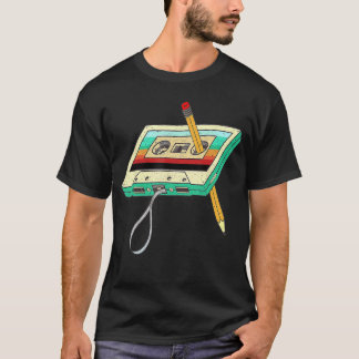 80-tals kassettband Penna 1980-tal Retro Vintagehå T Shirt
