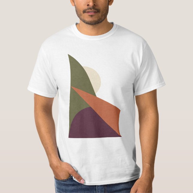 80-tals popkonst mönster t shirt (Framsida)