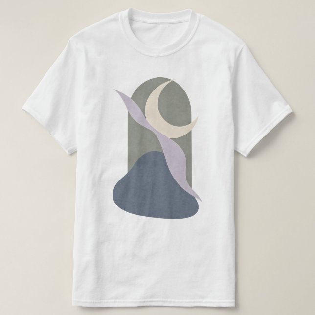 80-tals popkonst mönster t shirt (Design framsida)