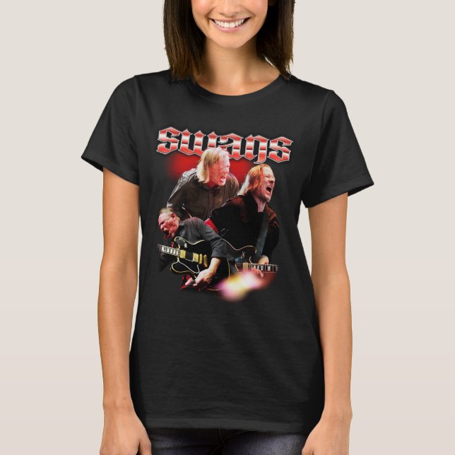 80-tals Post Punk Musikband T Shirt (Framsida)