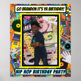 80-tals Retro Fotolister Ram Album Omslag Rekvisit Poster