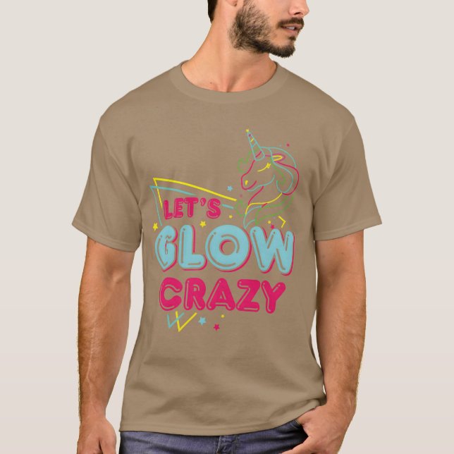 80-tals Retro Kostymtema Party Kostym 90-tals Part T Shirt (Framsida)