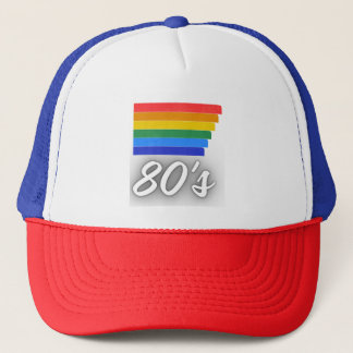 80-tals Retro Regnbåge Vintage Keps
