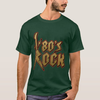 80-tals Rockmusik Genre Eighties Vibe Retro Musike T Shirt