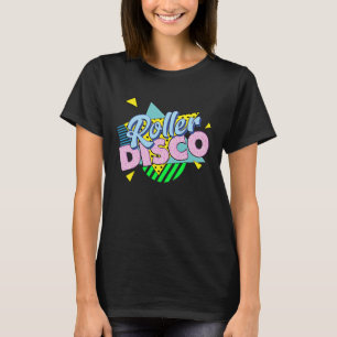 80-tals Rullskridskofest RULLDISKO T Shirt