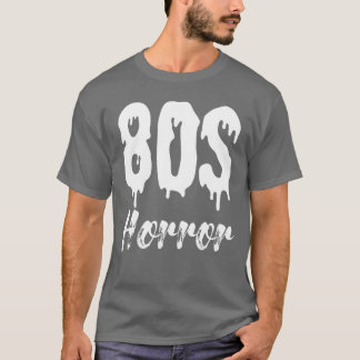 80-tals skräckfilmer SkräckfilmsälskareHriller Hal T Shirt