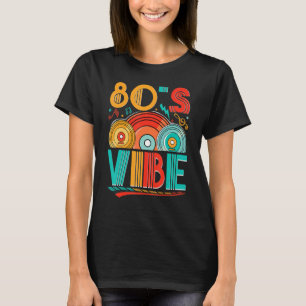 80-tals Vibe CD 80-talsmusik 1980-tal Generation R T Shirt
