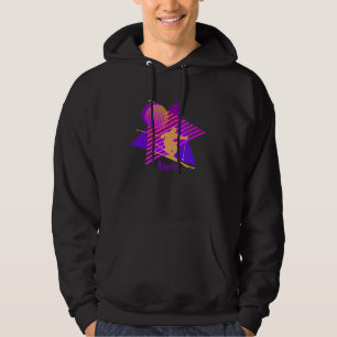80-tals Vintage Retro Aspen Colorado Skidor Lila o Hoodie