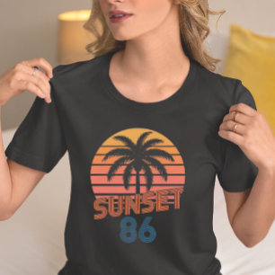 80-tals Vintage Sommarstrand T Shirt