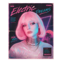 80-talsestetik Synthwave Rosa