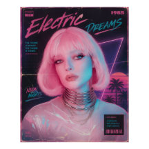 80-talsestetik Synthwave Rosa