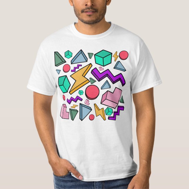 80-talsestetik Vintage Retro T Shirt (Framsida)