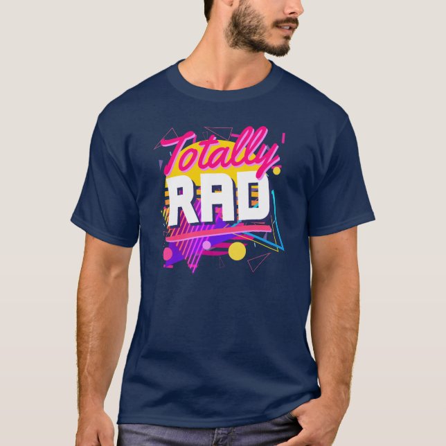 80-talsfigurer i Geometric Stil Fantastisk T Shirt (Framsida)